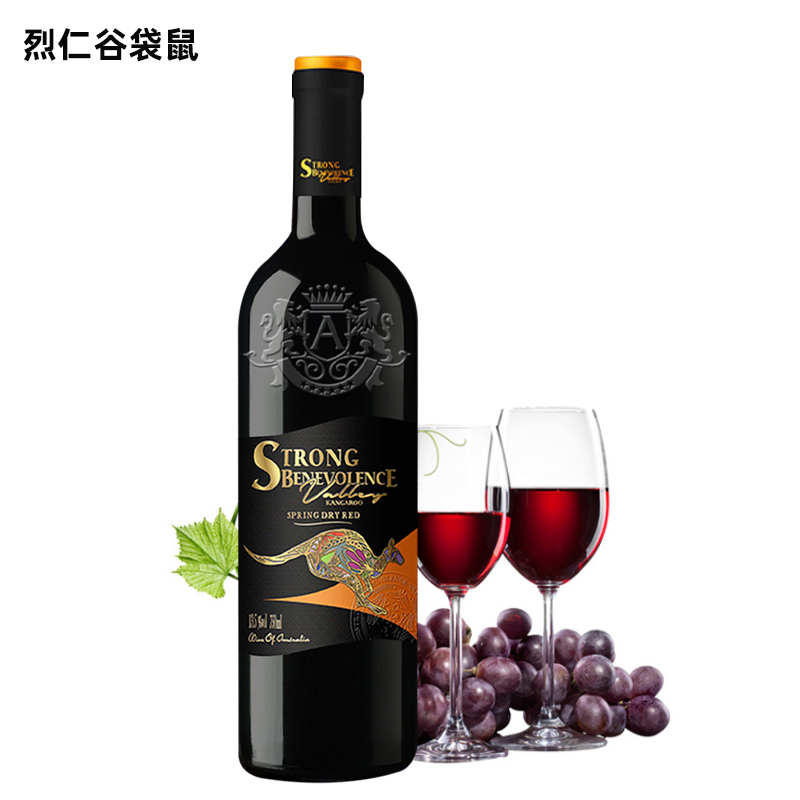 烈仁谷袋鼠帝諾干紅紅酒葡萄酒.jpg